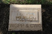 Ismailia War Memorial Cemetery - Wyke, John Raymond